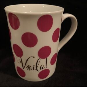 “Viola” Polka Dot Mug